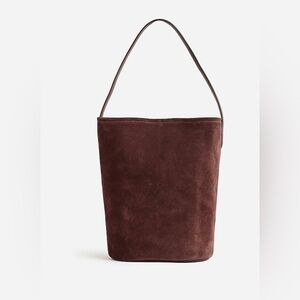 J. Crew Brown Suede Shoulder Bag
